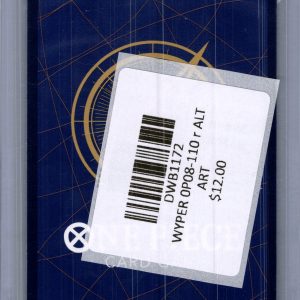 Wyper 0P08-110 r alt art, One Piece Singles One Piece trading card - alternate view