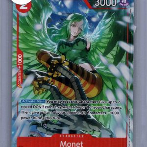 Monet 0P10-016 sr alt art, One Piece Singles One Piece trading card
