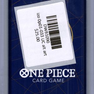 Izo 0p01-033 UC alt art, One Piece Singles One Piece trading card - alternate view