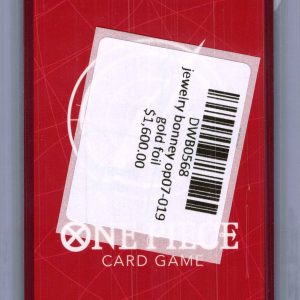 Jewelry Bonney op07-019 gold foil, One Piece Singles One Piece trading card - alternate view