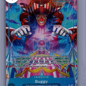 Buggy OP09-051 R alt art, One Piece Singles One Piece trading card