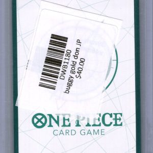 Buggy gold don JP, One Piece Singles One Piece trading card - alternate view