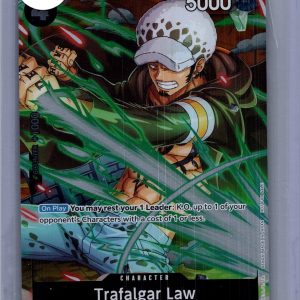 Trafalgar Law P-038 P, One Piece Singles One Piece trading card