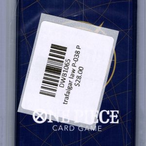 Trafalgar Law P-038 P, One Piece Singles One Piece trading card - alternate view