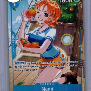 Nami p-053 P alt art, One Piece Singles One Piece trading card