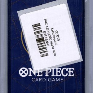 Nico Robin OP09-071 2nd anniversary, One Piece Singles One Piece trading card - alternate view