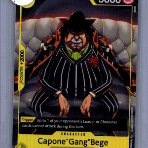 Capone Gang Bege 0p04-100 R alt art, One Piece Singles One Piece trading card