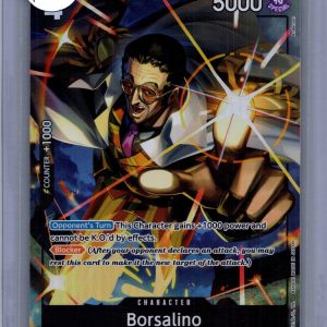 Borsalino OP02-114 SR alt art, One Piece Singles One Piece trading card