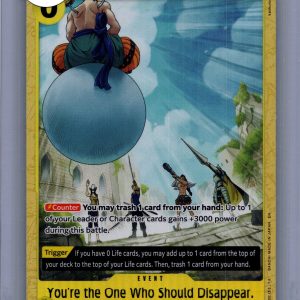 your the one who should disappear 0p06-115 R alt art, One Piece Singles One Piece trading card