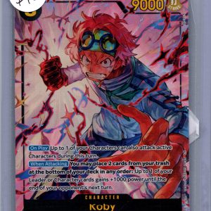 Koby OP11-119 SEC alt art, One Piece Singles One Piece trading card