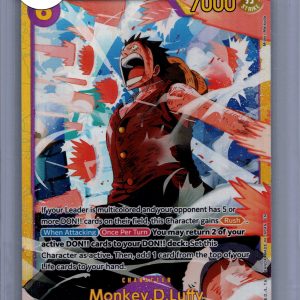 Monkey D Luffy EB02-061 SEC, One Piece Singles One Piece trading card