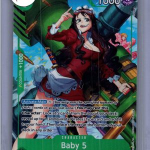 Baby 5 OP05-034 R alt art, One Piece Singles One Piece trading card