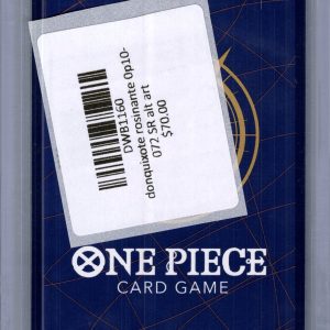 Donquixote Rosinante 0p10-072 SR alt art, One Piece Singles One Piece trading card - alternate view