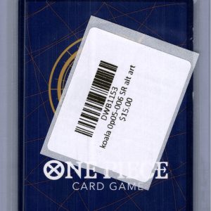 Koala OP05-006 SR alt art, One Piece Singles One Piece trading card - alternate view