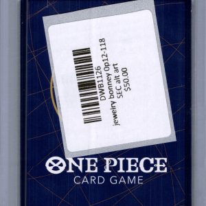 Jewelry Bonney OP12-118 SEC alt art, One Piece Singles One Piece trading card - alternate view
