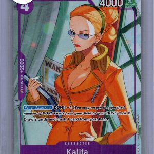 Kalifa OP03-060 uc alt art, One Piece Singles One Piece trading card