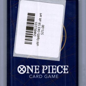 Ulti OP05-043 SR alt art, One Piece Singles One Piece trading card - alternate view