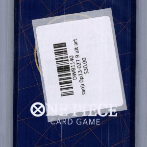 Sanji OP13-027 R alt art, One Piece Singles One Piece trading card - alternate view