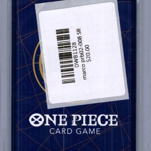 Marco PRB02-008 SR, One Piece Singles One Piece trading card - alternate view
