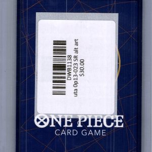Uta OP13-023 SR alt art, One Piece Singles One Piece trading card - alternate view