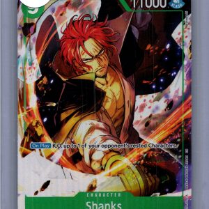 Shanks ST16-004 SR alt art, One Piece Singles One Piece trading card