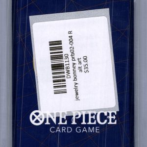 Jewelry Bonney PRB02-004 R alt art, One Piece Singles One Piece trading card - alternate view