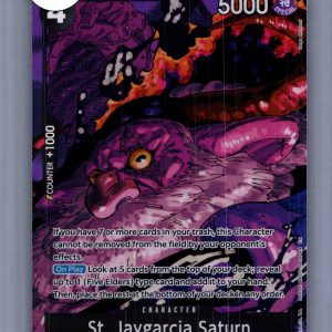 St. Garcia Saturn 0p13-083 R alt art, One Piece Singles One Piece trading card