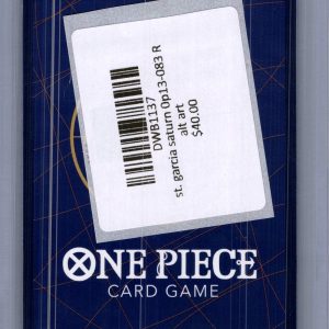 St. Garcia Saturn 0p13-083 R alt art, One Piece Singles One Piece trading card - alternate view