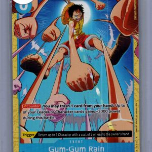 Gum Gum Rain OP02-068 R alt art, One Piece Singles One Piece trading card