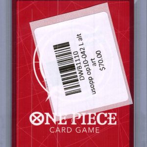 Usopp op10-042 L alt art, One Piece Singles One Piece trading card - alternate view