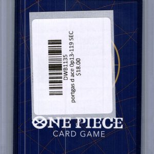 Portgas D Ace OP13-119 SEC, One Piece Singles One Piece trading card - alternate view