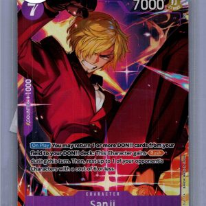 Sanji OP09-065 Sr alt art, One Piece Singles One Piece trading card