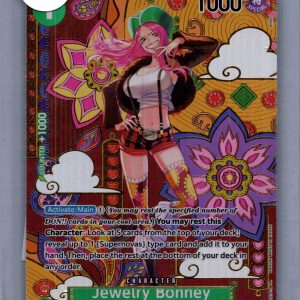 Jewelery Bonney ST02-007 SP, One Piece Singles One Piece trading card