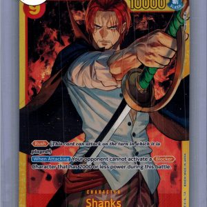 Shanks OP01-120 SEC, One Piece Singles One Piece trading card