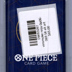Vinsmoke Reiju OP06-069 SR alt art, One Piece Singles One Piece trading card - alternate view