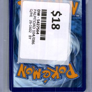 Palpitoad 104/086, Black Bolt Pokemon card - alternate view