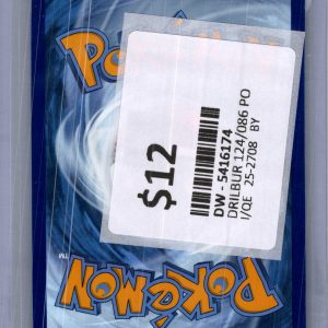 Drilbur 124/086, Black Bolt Pokemon card - alternate view