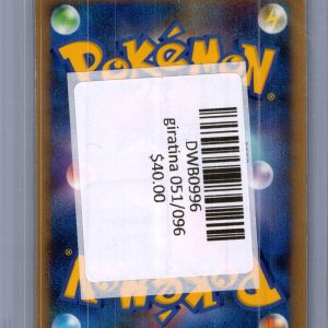 Giratina 051/096, Japanese Singles Pokemon card - alternate view