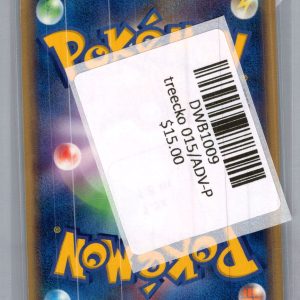 Treecko 015/ADV-P, Japanese Singles Pokemon card - alternate view
