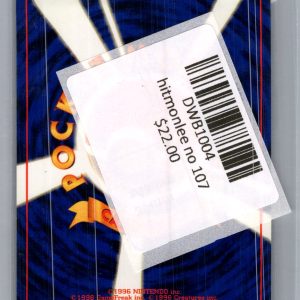 Hitmonlee no 107, Japanese Singles Pokemon card - alternate view