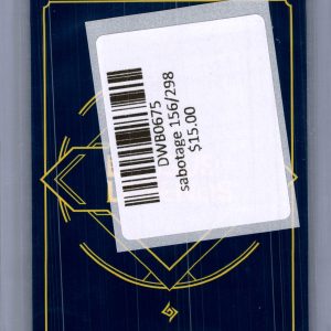 Sabotage 156/298, Riftbound Singles Riftbound trading card - alternate view