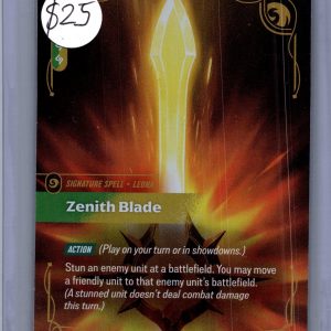 Zenith Blade 262/298, Riftbound Singles Riftbound trading card