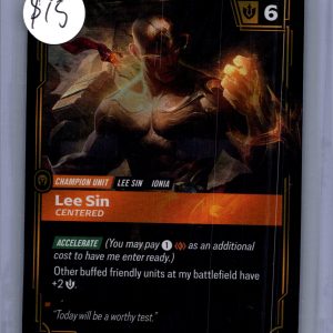 Lee sin 151a/298, Riftbound Singles Riftbound trading card