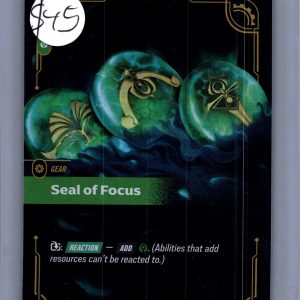 Seal of Focus 081/298, Riftbound Singles Riftbound trading card
