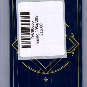 Yasuo 205a/298, Riftbound Singles Riftbound trading card - alternate view