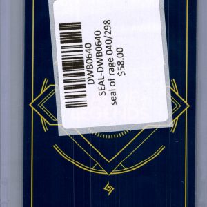 Seal of Rage 040/298, Riftbound Singles Riftbound trading card - alternate view