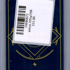 Yasuo 205a/298, Riftbound Singles Riftbound trading card - alternate view