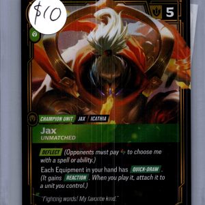 Jax 054a/221, Riftbound Singles Riftbound trading card