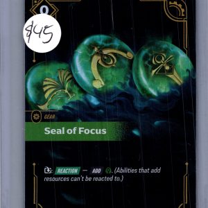 Seal of Focus 081/298, Riftbound Singles Riftbound trading card
