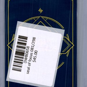 Seal of Focus 081/298, Riftbound Singles Riftbound trading card - alternate view